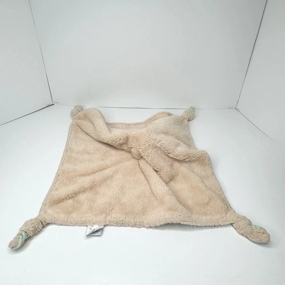 Mary Meyer Fairyland Fox Plush Lovey Security Blanket Floral Knotted Ends